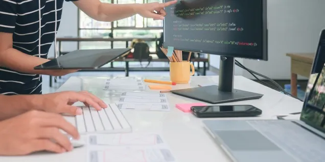 équipe developpement web