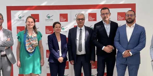 emlyon business school et l’École Centrale Casablanca signent un partenariat pour promouvoir une collaboration éducative et culturelle commune au Maroc