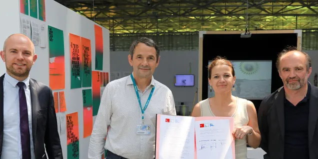 emlyon business school, l’École supérieure d’art et design de Saint-Etienne (Esadse) et la Cité du design signent un partenariat