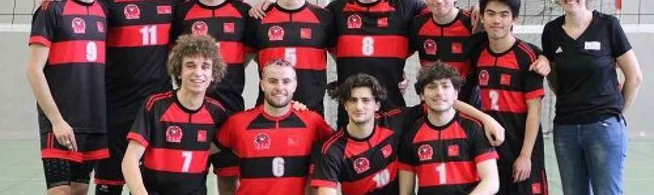 Les Redfalcon - Volley : Champions de France