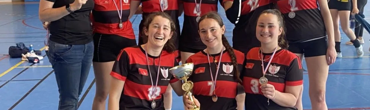 Les Chatounes – Volley : Vice-championnes de France