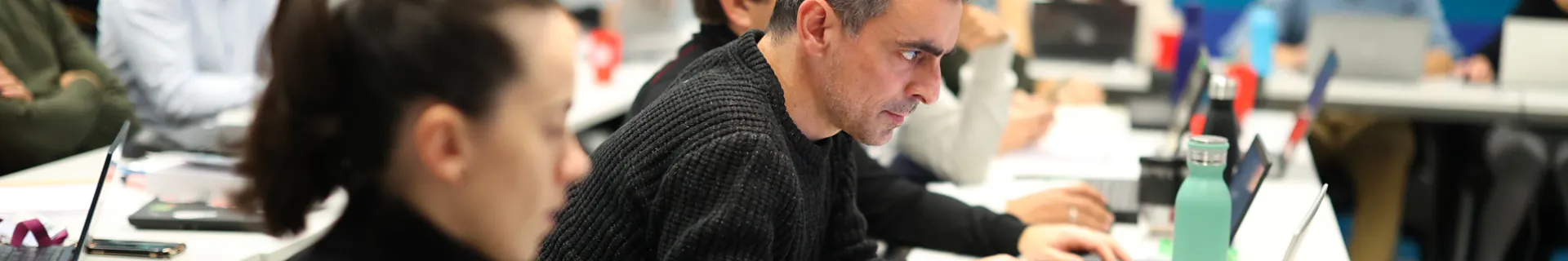 Des étudiants de l'Executive Masters, emlyon business school