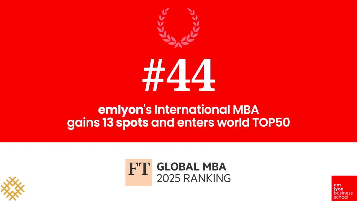 Financial Times MBA Rankings 2025 - emlyon