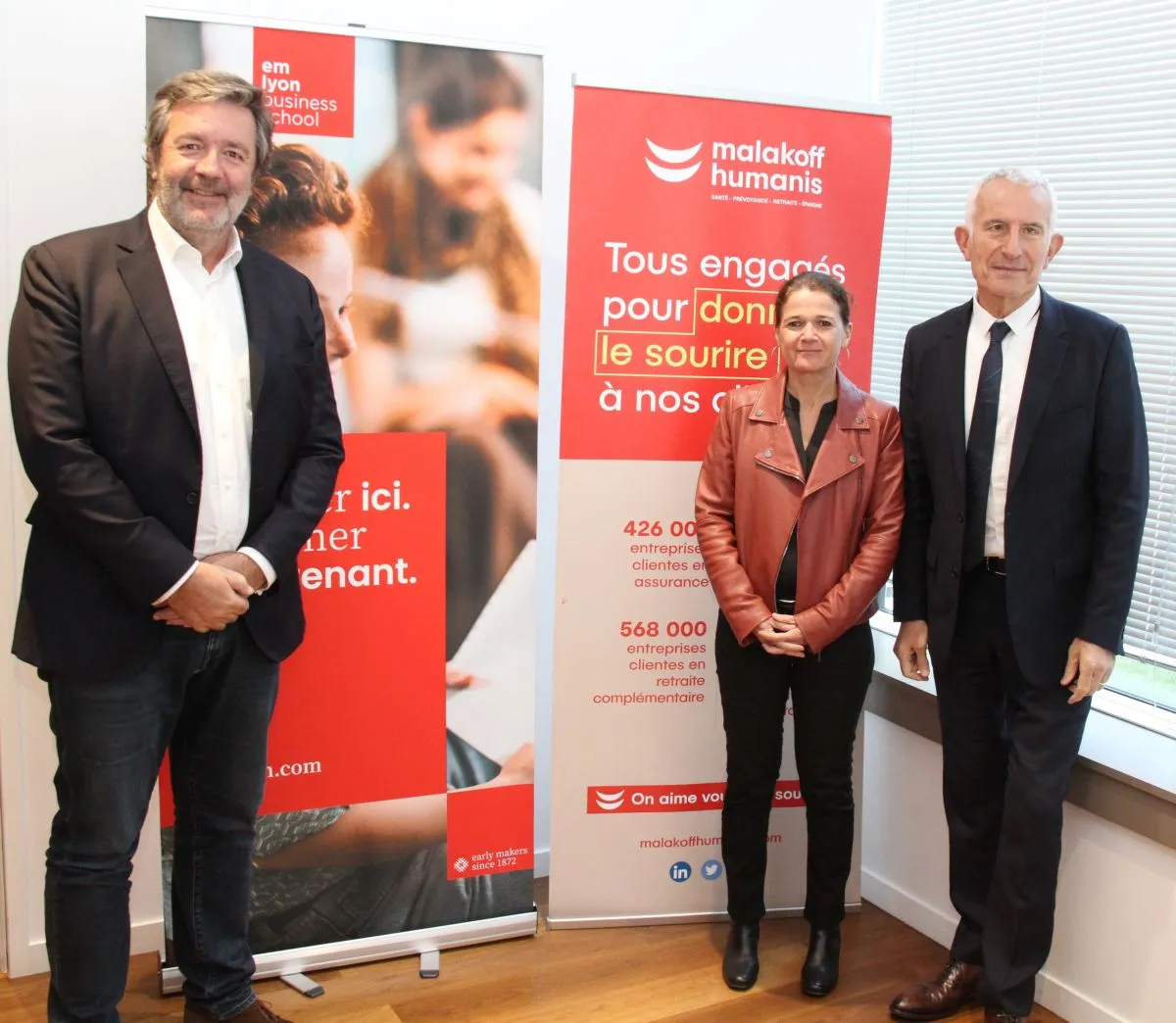 emlyon et Malakoff Humanis lancent la chaire « Santé mentale des dirigeants de PME et TPE »