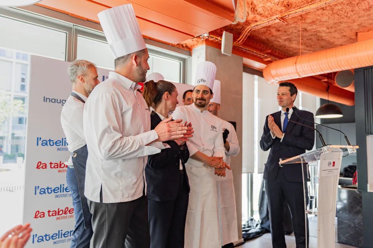 Inauguration brasserie Lyfe