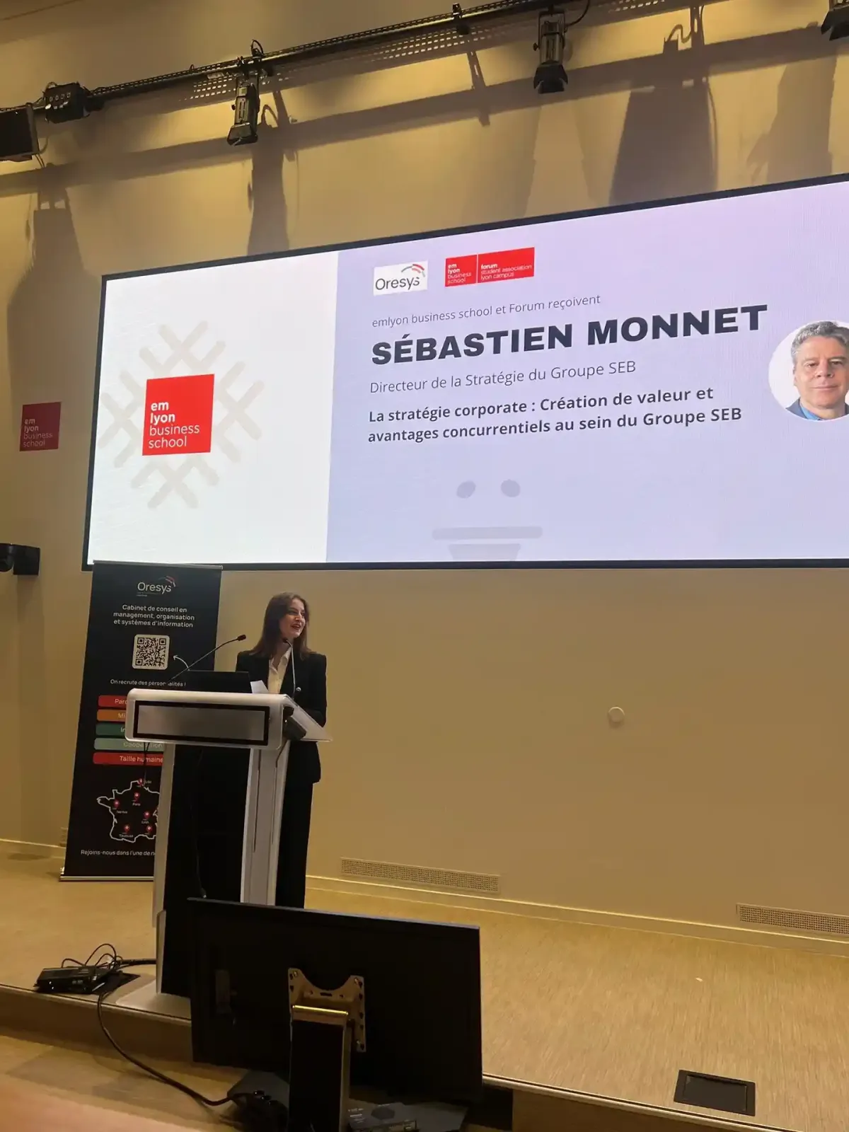 La conférence du Groupe SEB - emlyon business shool La conférence du Groupe SEB - emlyon business shool