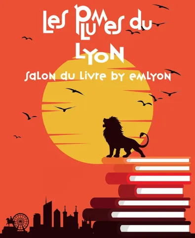 les-plumes-du-lyon-affiche L'affiche de l’évènement "Les plumes du lyon", emlyon busiiness school