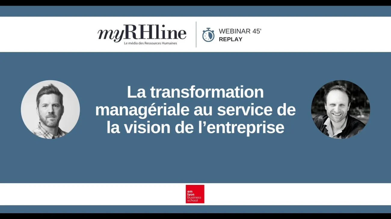Preview image for the gge video "La transformation managériale au service de la vision de l'entreprise".