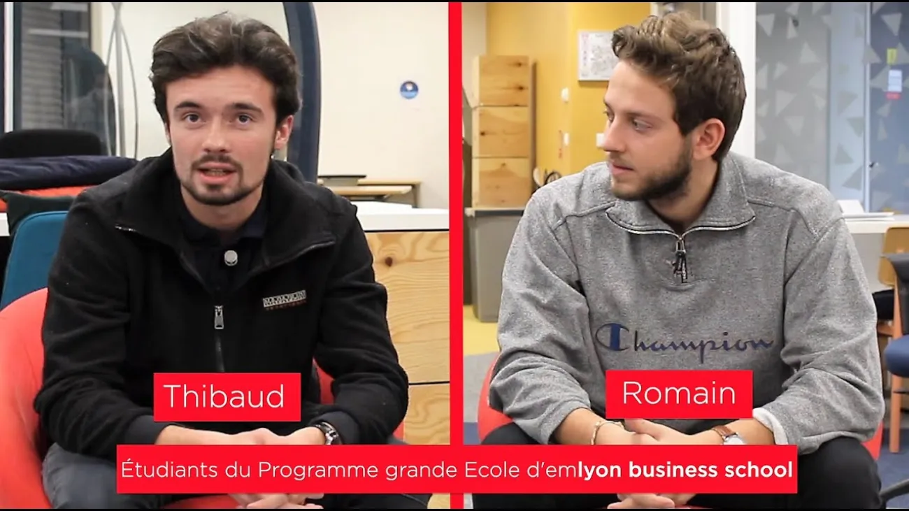 Preview image for the gge video "L’Odyssée Managériale de deux étudiants du Programme Grande Ecole d’emlyon business school".