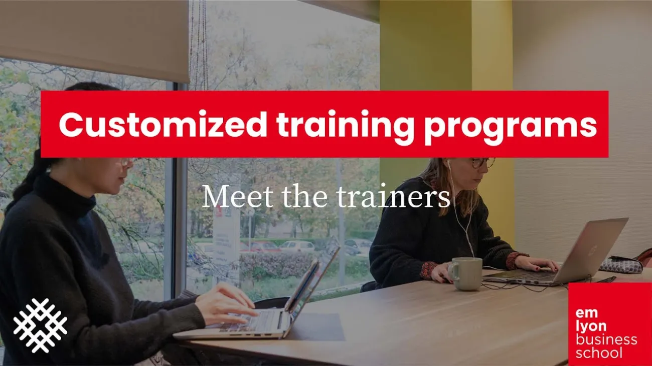 Preview image for the gge video "Customized training programs : trainers share their experience".