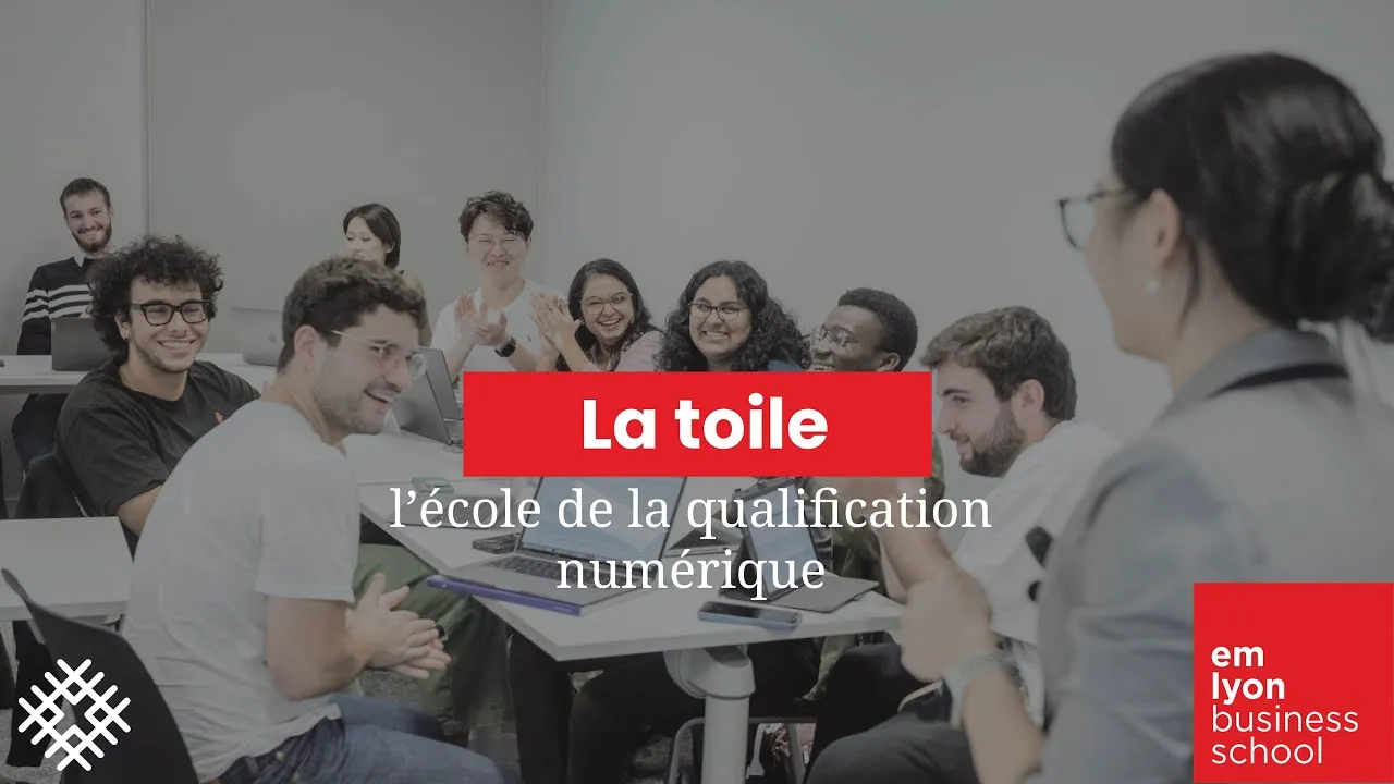 Preview image for the gge video "La toile : un programme inclusif qui forme aux métiers du digital". Preview image for the gge video "La toile : un programme inclusif qui forme aux métiers du digital".