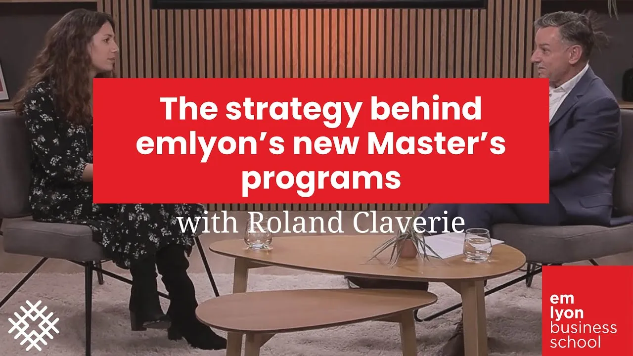 Preview image for the gge video "Understanding the strategy behind emlyon’s new Master’s programs". Preview image for the gge video "Understanding the strategy behind emlyon’s new Master’s programs".