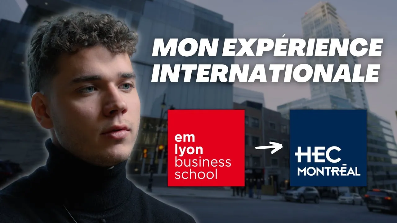 Preview image for the gge video "1 an à HEC Montréal (mon double-diplôme avec emlyon)". Preview image for the gge video "1 an à HEC Montréal (mon double-diplôme avec emlyon)".