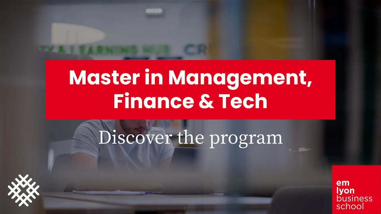 Preview image for the gge video "Discover the Master in Management, Finance & Tech". Preview image for the gge video "Discover the Master in Management, Finance & Tech".
