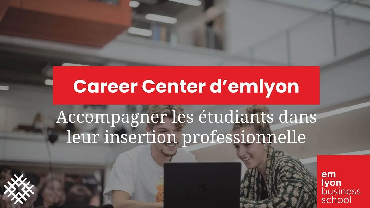 Preview image for the gge video "Career Center d'emlyon : accompagner les étudiants dans leur insertion professionnelle". Preview image for the gge video "Career Center d'emlyon : accompagner les étudiants dans leur insertion professionnelle".
