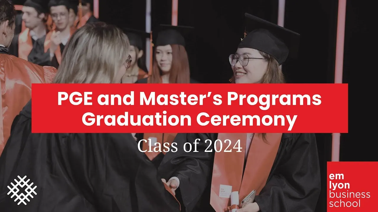 Preview image for the gge video "PGE and Master's Programs Graduation Ceremony 2024 | emlyon business school". Preview image for the gge video "PGE and Master's Programs Graduation Ceremony 2024 | emlyon business school".