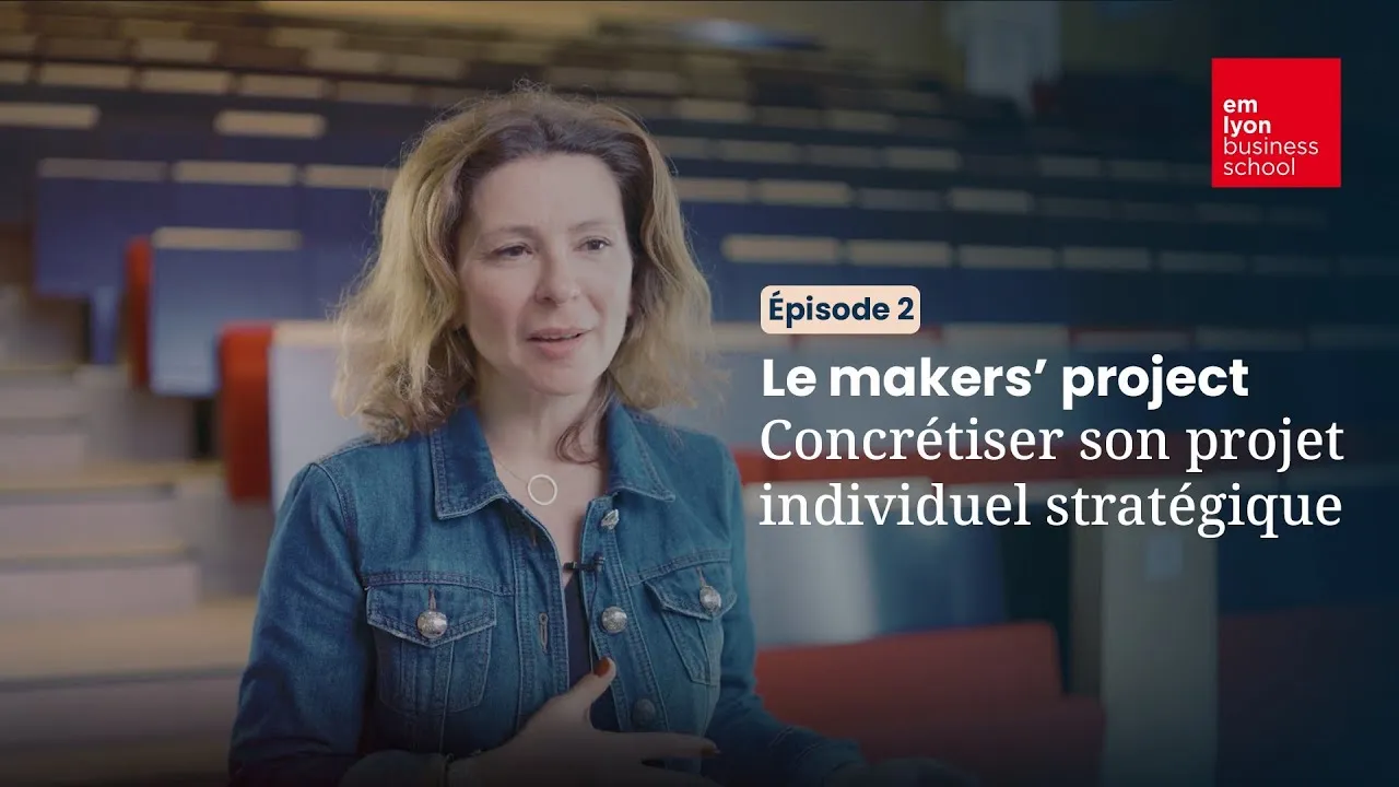 Preview image for the gge video "Episode 2 Le makers' project l Concrétiser son projet individuel stratégique". Preview image for the gge video "Episode 2 Le makers' project l Concrétiser son projet individuel stratégique".