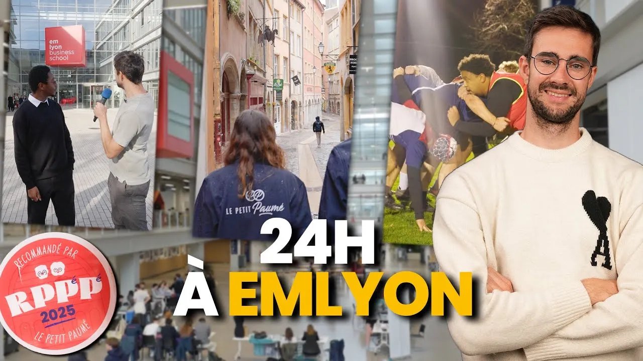 Preview image for the gge video "VLOG : 24H sur le NOUVEAU campus d'emlyon". Preview image for the gge video "VLOG : 24H sur le NOUVEAU campus d'emlyon".